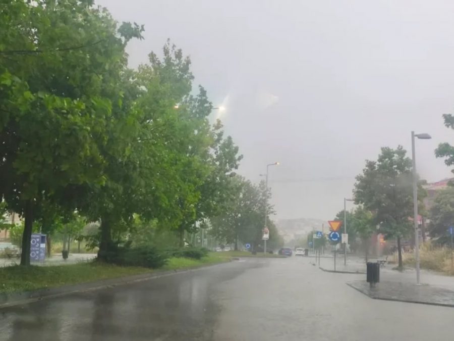 Πλημμύρισε και πάλι η Βογιάννου από την καταιγίδα