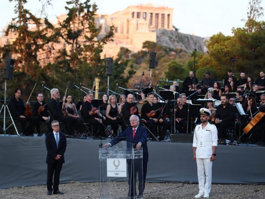Ο Πρόεδρος της Δημοκρατίας κ. Κωνσταντίνος Τασούλας κήρυξε την έναρξη της 66ης Συνόδου της Διεθνής Ολυμπιακής Ακαδημίας