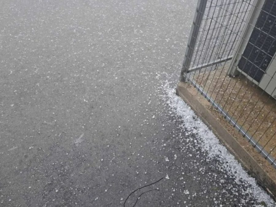 Μπουρίνια και έντονη χαλαζόπτωση στο λεκανοπέδιο Ιωαννίνων