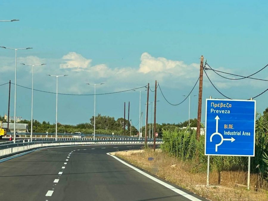 Προσωρινή κυκλοφορία από την Παρασκευή η νέα είσοδος της πόλης της Πρέβεζας