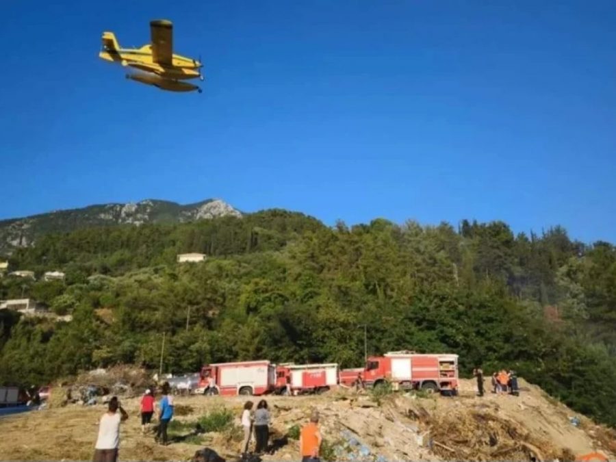 Παραμυθιά: Βελτιωμένη η εικόνα στη φωτιά