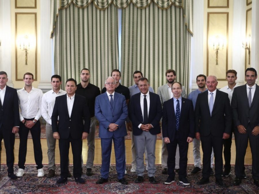 Ο Πρόεδρος της Δημοκρατίας, Κωνσταντίνος Τασούλας υποδέχθηκε την εθνική ομάδα