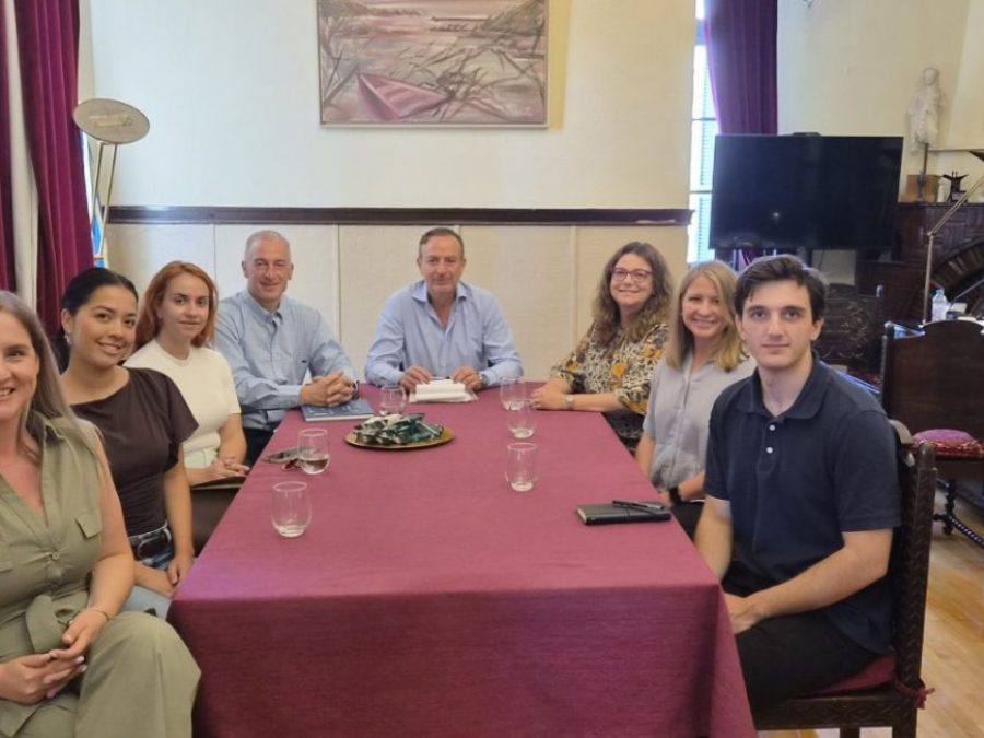 Ο Δήμαρχος Ιωαννίνων με τον Καθηγητή του Πανεπιστημίου Columbia, Charles Branas, για τη διασύνδεση Αστικού Σχεδιασμού και Δημόσιας Υγείας