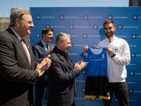 Αυτοψία στα έργα στο Ολυμπιακό Κωπηλατοδρόμιο του Σχοινιά από την Alpha Bank και την ΕΟΕ